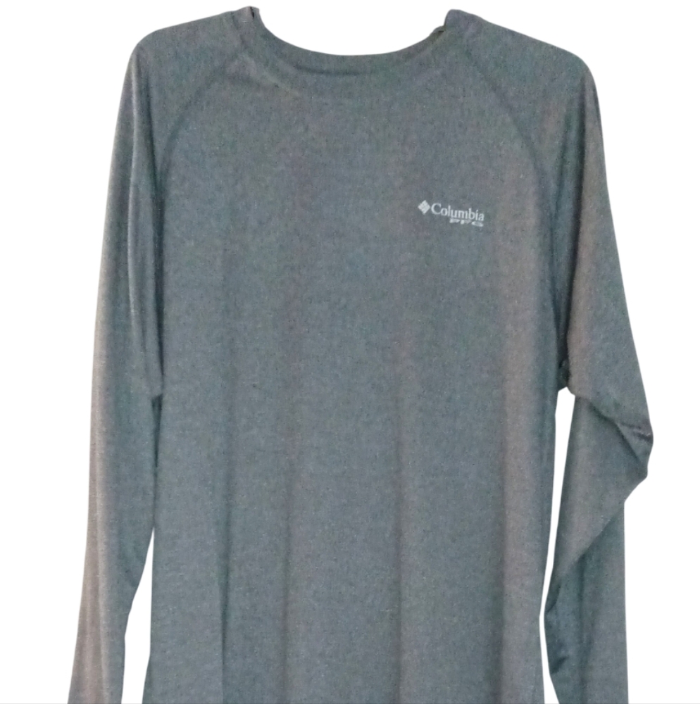 Columbia Gray Long Sleeve Shirt
